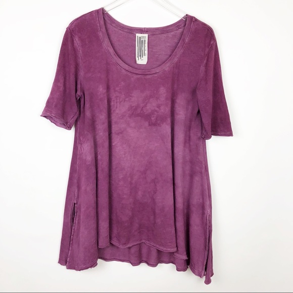 Free People Tops - Free People | Tie Dye Swing Tee Oversized Top Long